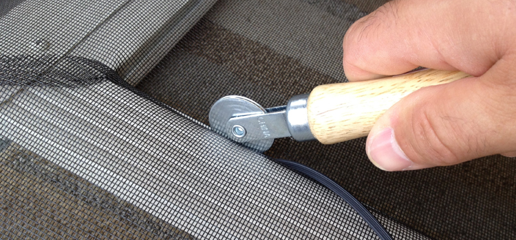 metal screen door repair in Rodeo